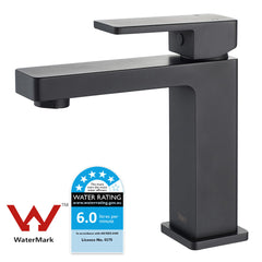 Ceram Basin Mixer Matt Black HYB636-201LF-MB