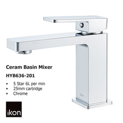 Ceram Basin Mixer HYB636-201LF
