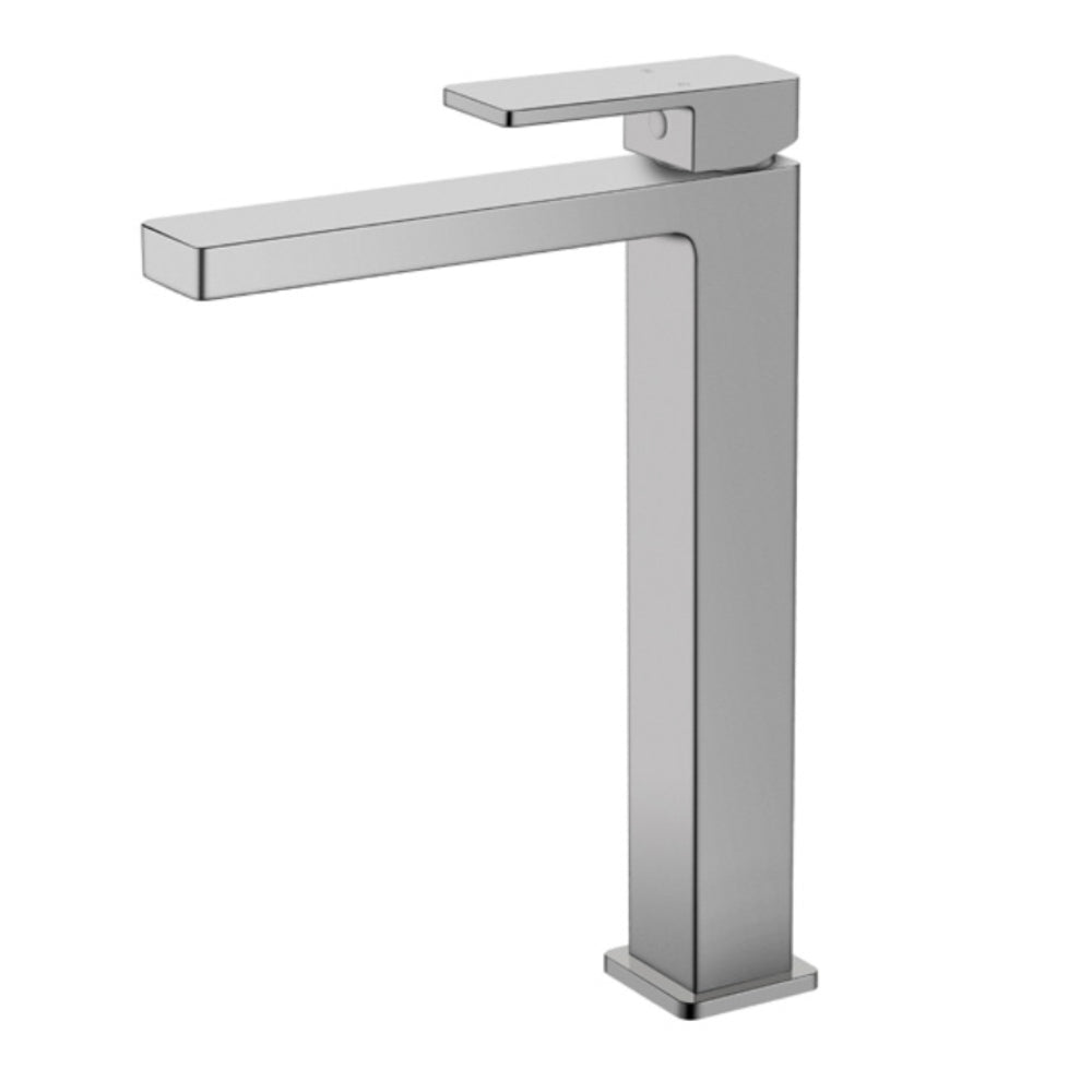 Ceram High Rise Basin Mixer Brushed Nickel HYB636-202LF-BN