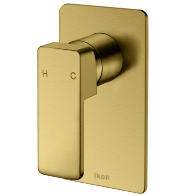 Ceram Wall Mixer Brushed Gold HYB636-301BG
