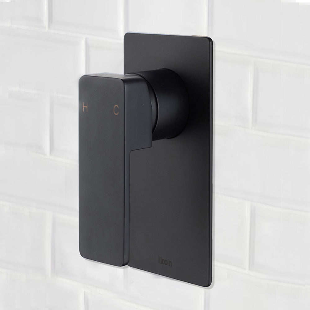 Ceram Wall Mixer Matt Black HYB636-301MB