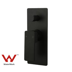Ceram Wall Mixer With Diverter Matt Black HYB636-501MB