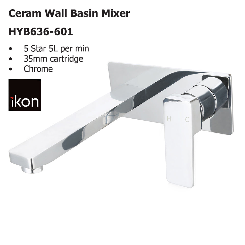 Ceram Wall Basin Mixer HYB636-601LF