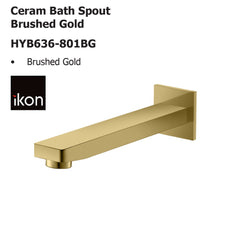 Ceram Bath Spout Brushed Gold HYB636-801BG