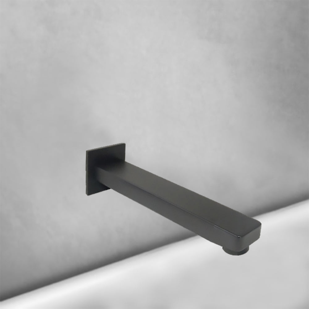 Ceram Bath Spout Matt Black HYB636-801MB