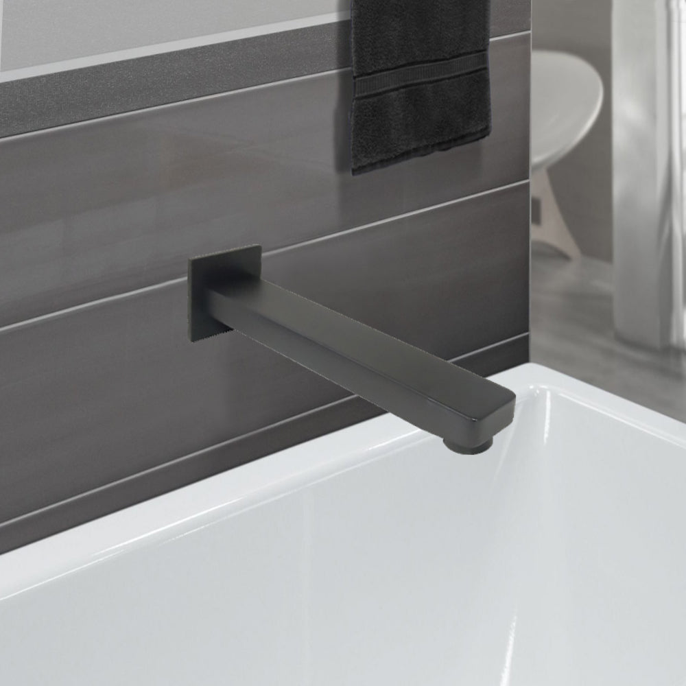 Ceram Bath Spout Matt Black HYB636-801MB