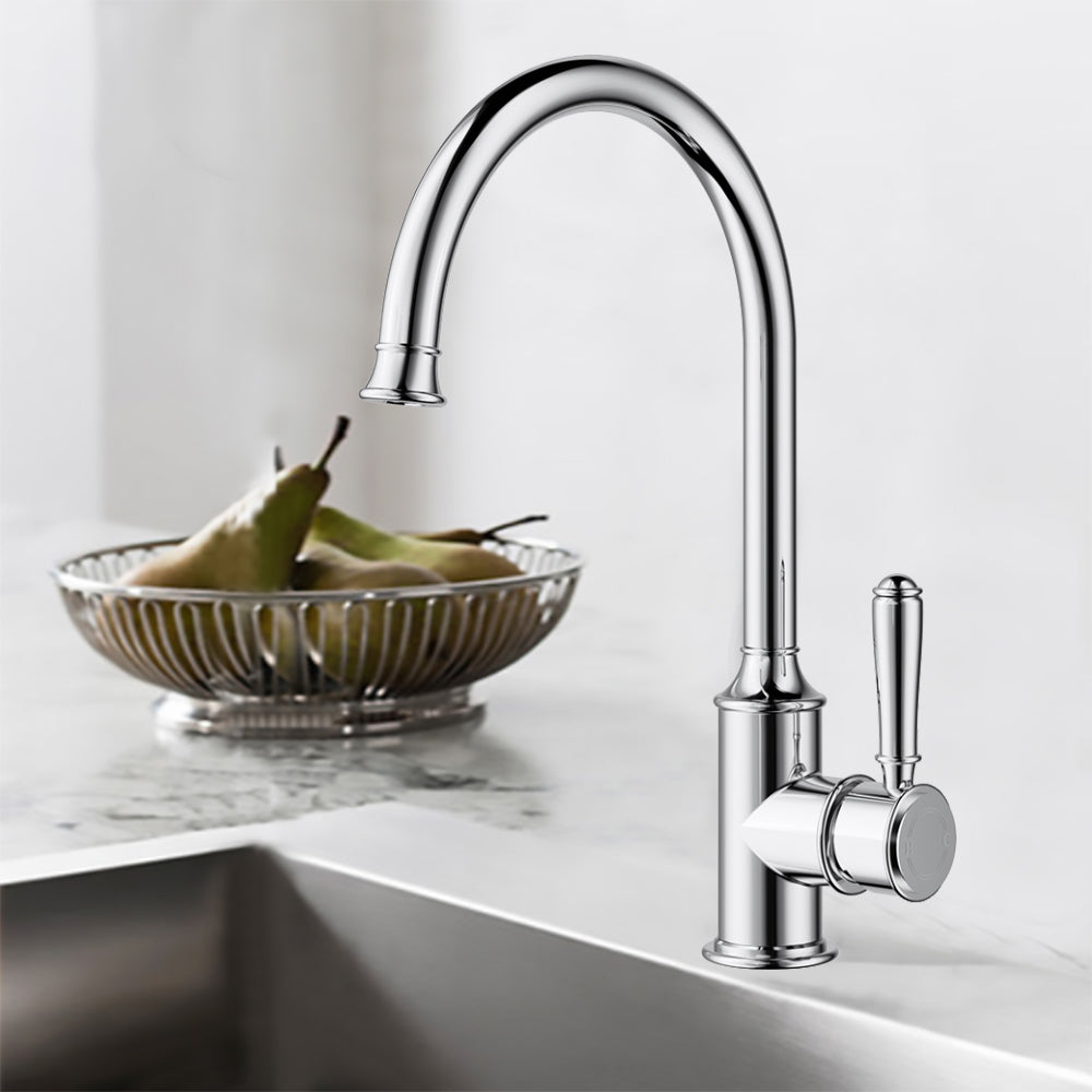 Clasico Vintage Gooseneck Sink Mixer - HYB868-101