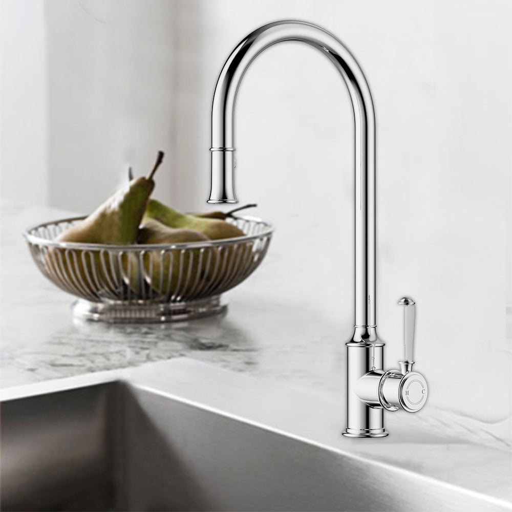 Clasico Pull Out Sink Mixer Ceramic Handle HYB868-103A