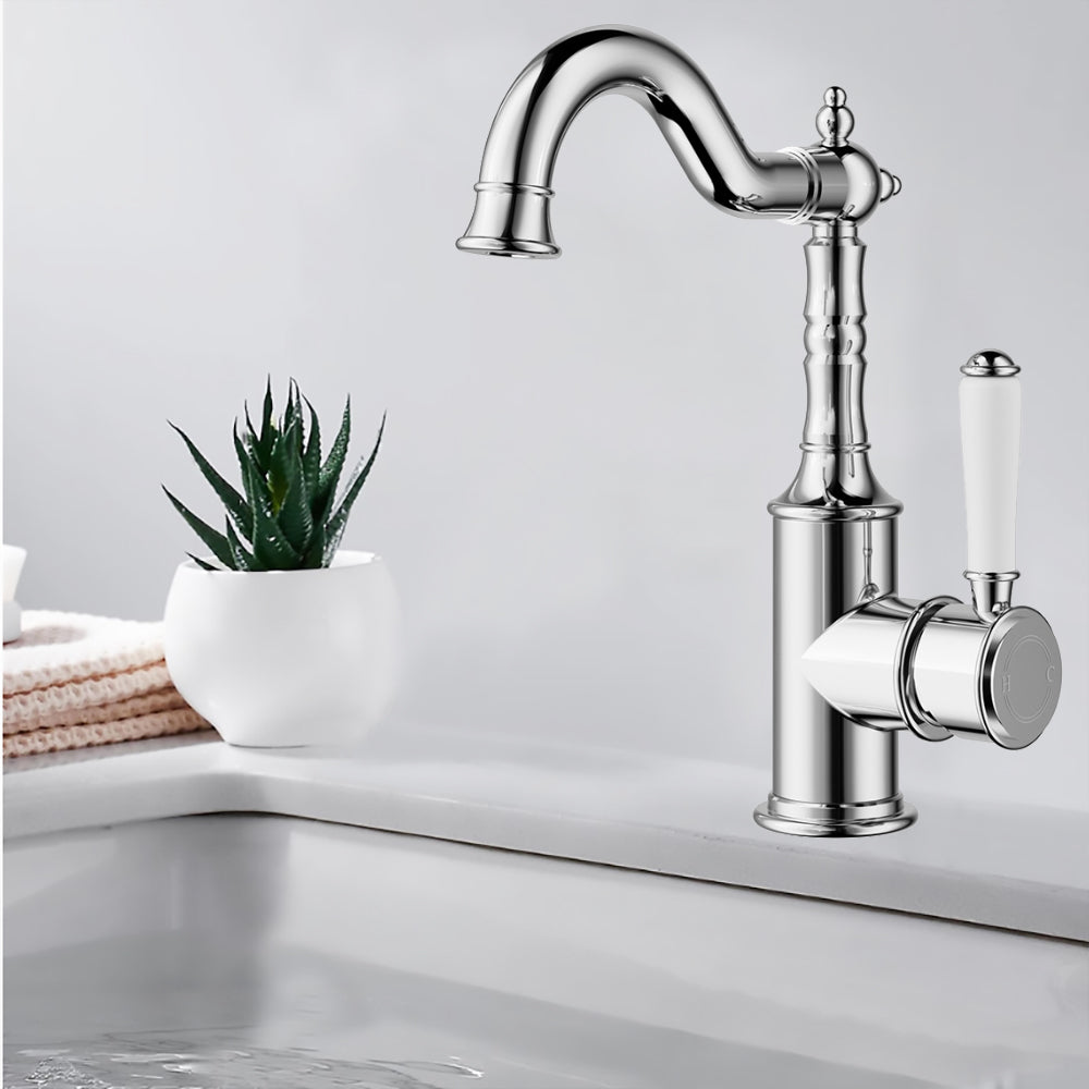Clasico Basin Mixer Ceramic Handle HYB868-202A