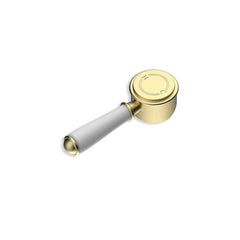 Clasico Ceramic Handle For Wall Mixer Brushed Gold - HYB868-301A-BG-HD