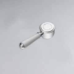 Clasico Ceramic Handle For Wall Mixer Brushed Nickel - HYB868-301-BN-HD