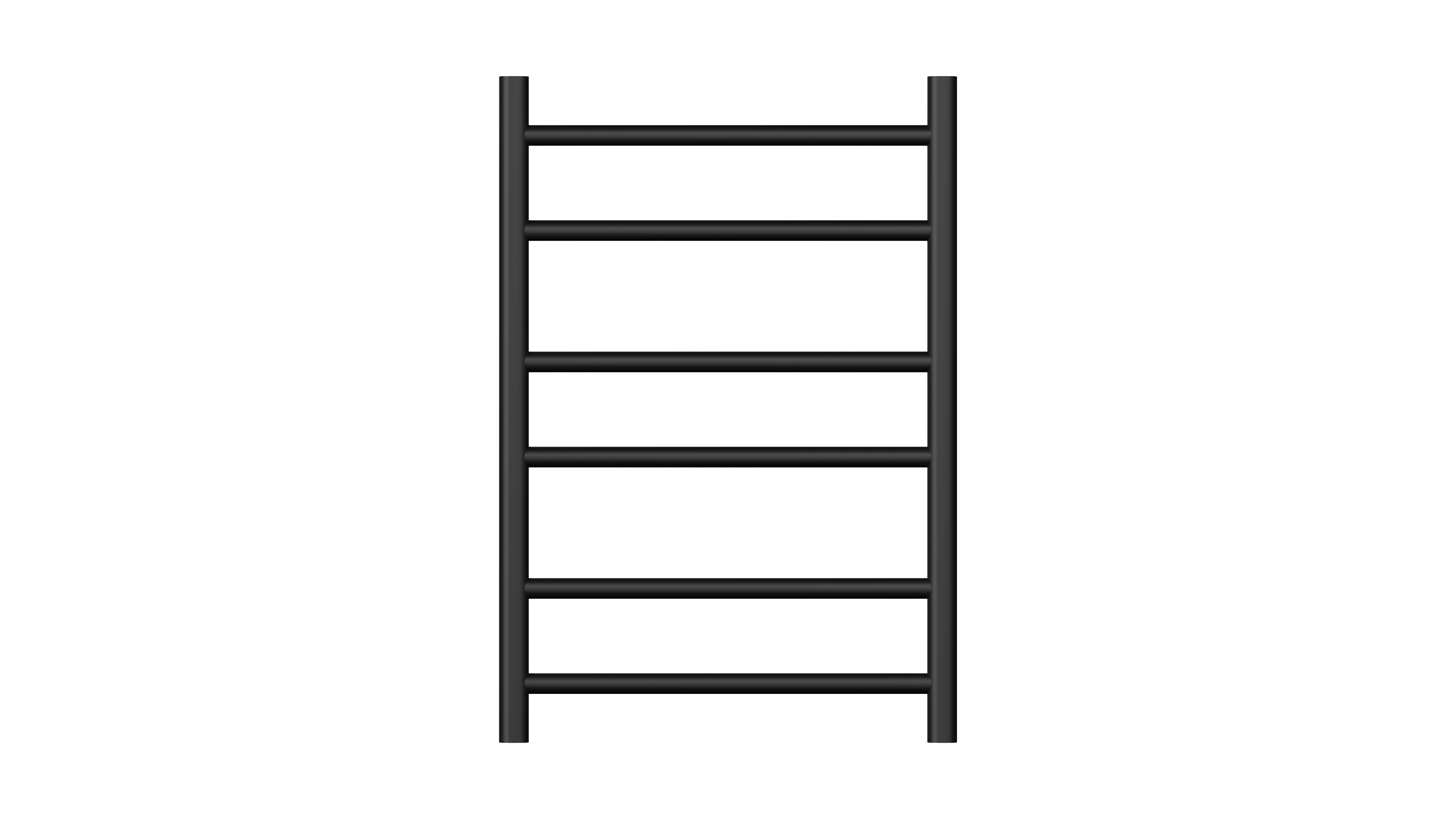 Allegra 6 Bar Heated Towel Rail JY-3310-MB