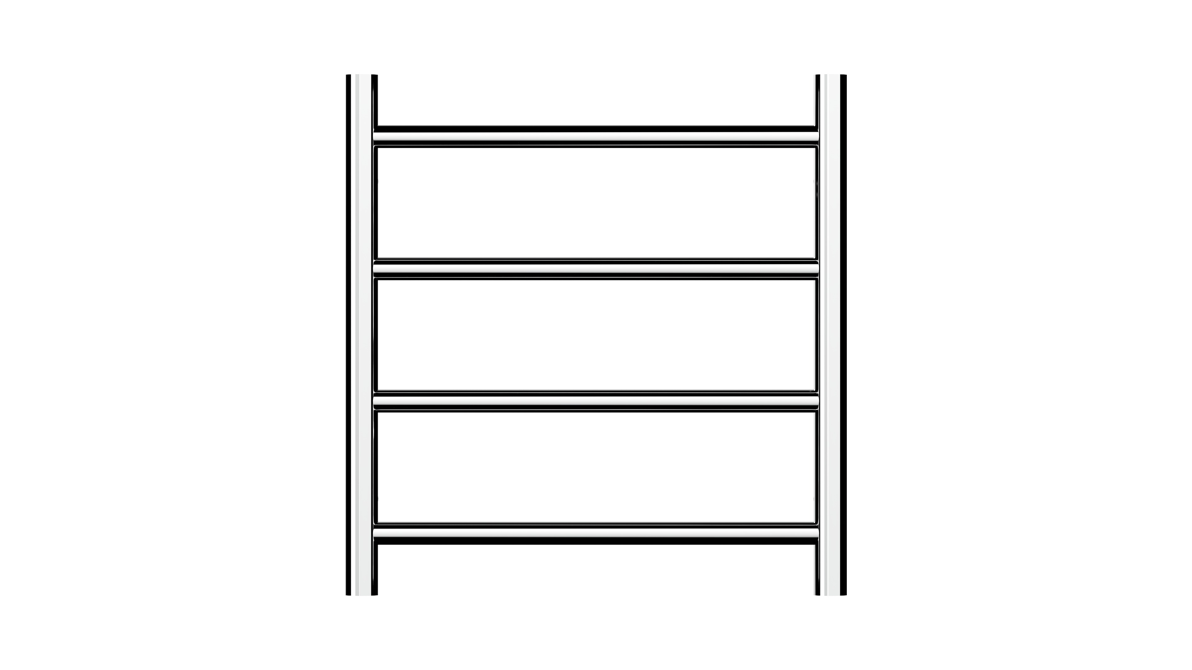 Allegra 4 Bar Heated Towel Rail JY-3340-CH