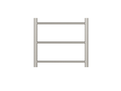 Avid 3 Bar Heated Towel Rail JY-R300-BN