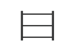Avid 3 Bar Heated Towel Rail JY-R300-MB