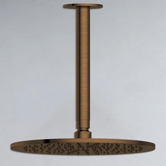 Antique Brass Ceiling Shower Arm LB114+WH52-10