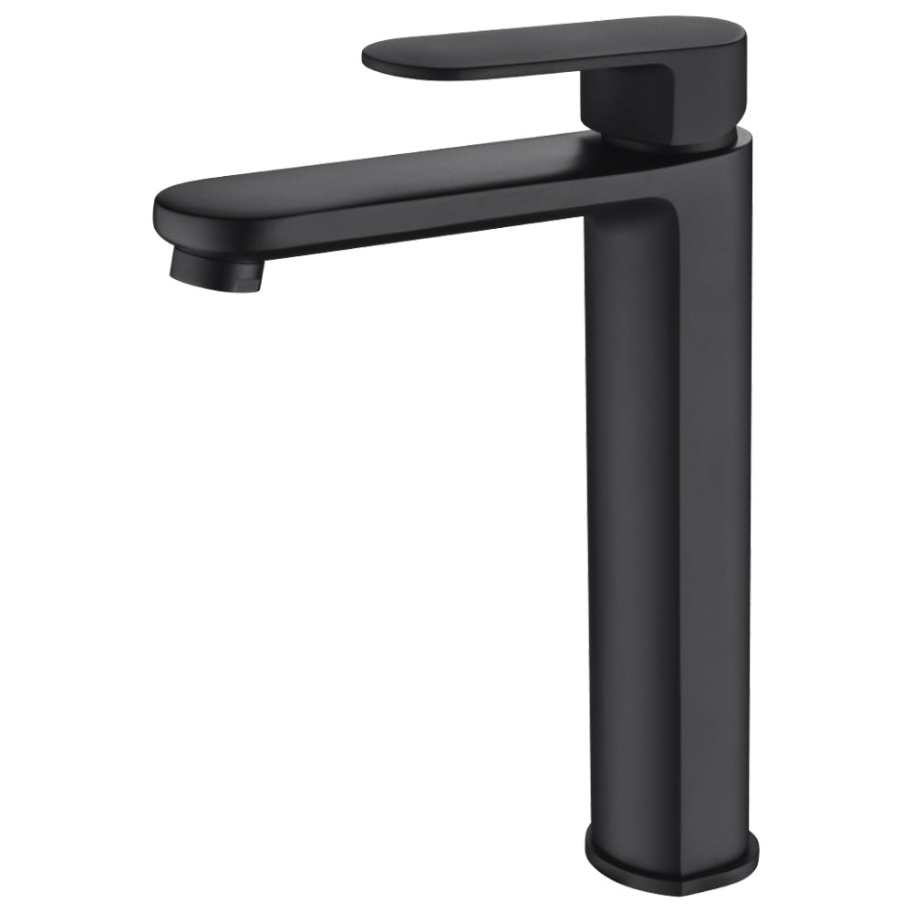 Cora High Rise Basin Mixer Matt Black PBR2002LF-B