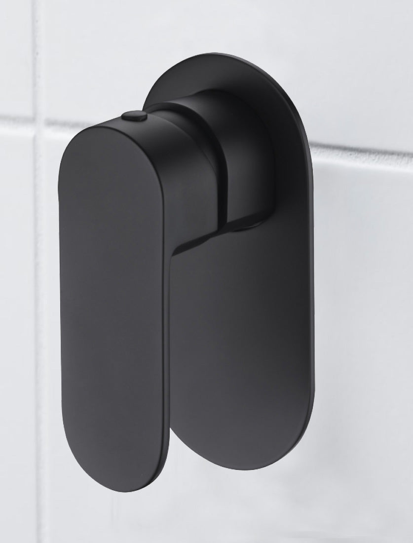 Cora Wall Mixer Matt Black PBR3001LF-B