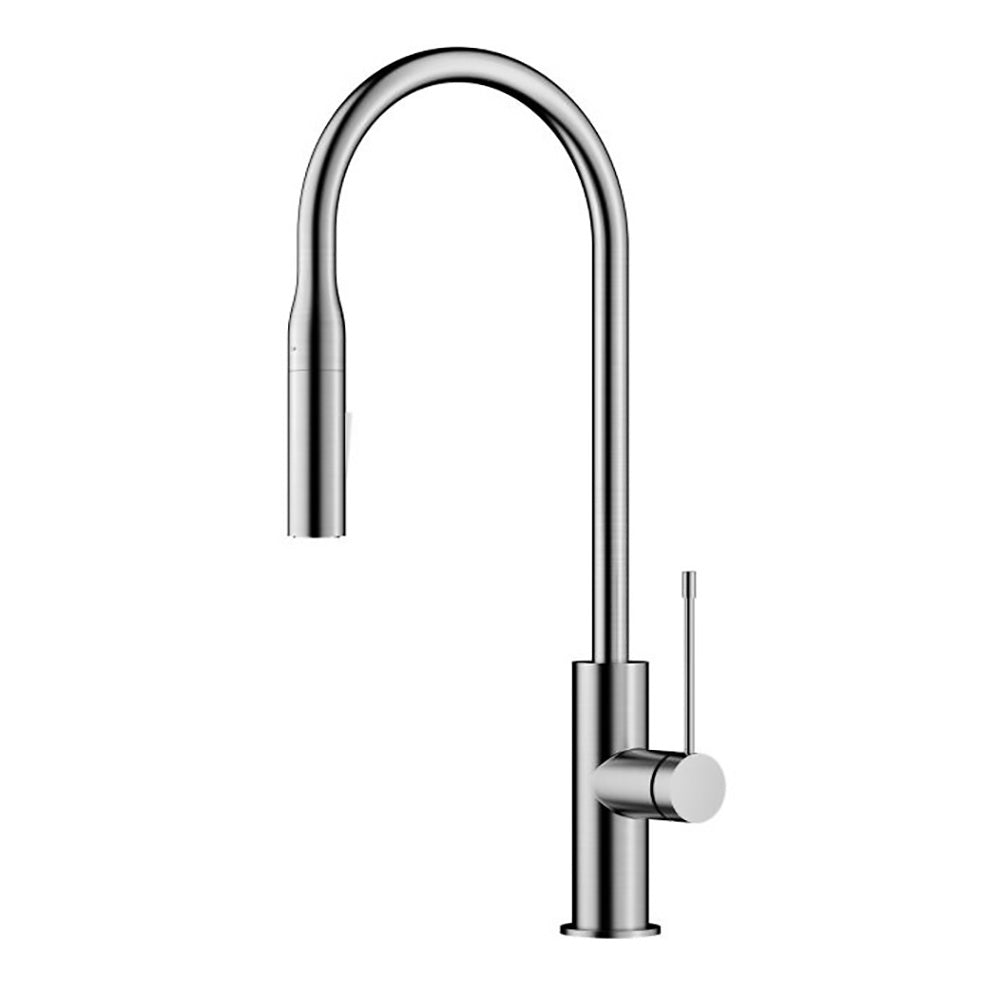 Aziz Pull out Sink Mixer in Brushed Nickel PCC1002BN