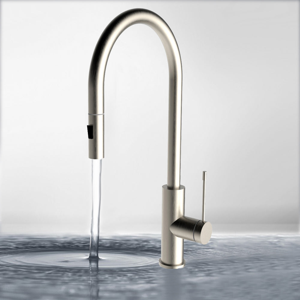 Aziz-II Pull Out Mixer Brushed Nickel - PCC1003BN