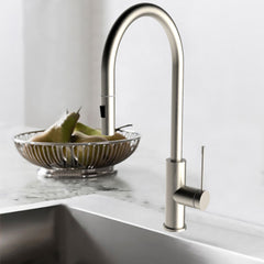 Aziz-II Pull Out Mixer Brushed Nickel - PCC1003BN