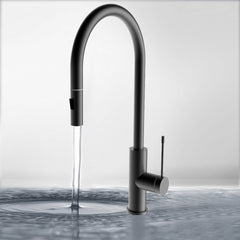 Aziz – II Sink Mixer Pull Out Matte Black - PCC1003MB