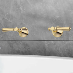 Clasico Vintage Wall Top Assemblies in Brushed Gold - PCK90NZ02LF-BG