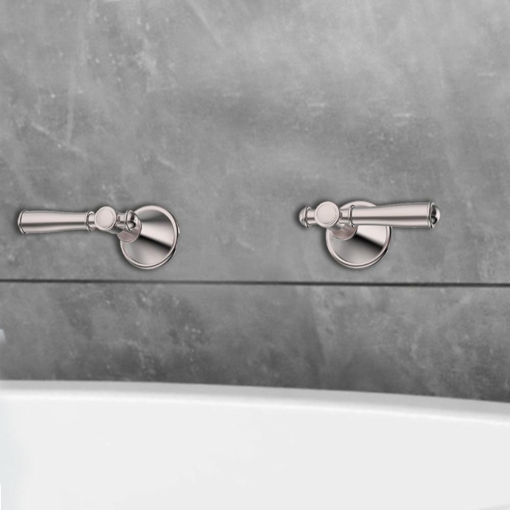 Clasico Vintage Wall Top Assemblies in Brushed Nickel - PCK90NZ02LF-BN