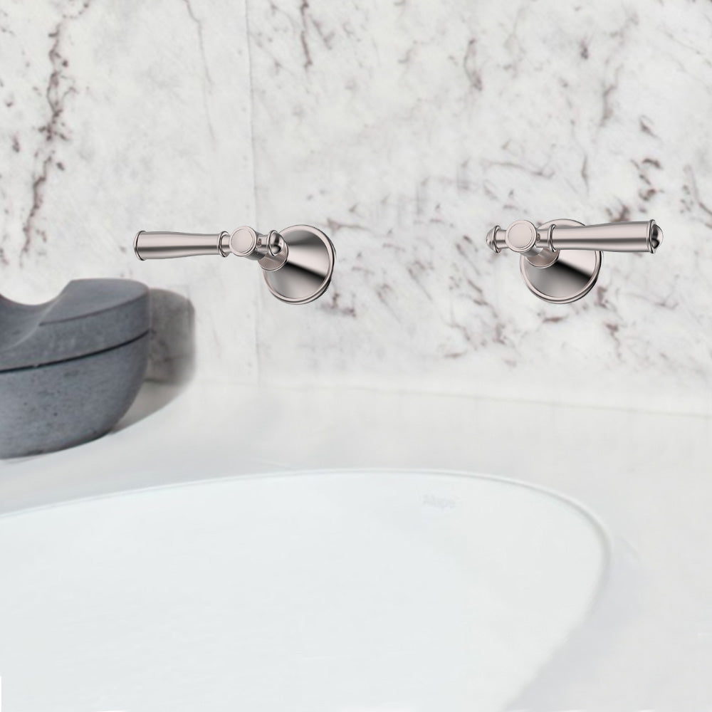 Clasico Vintage Wall Top Assemblies in Brushed Nickel - PCK90NZ02LF-BN