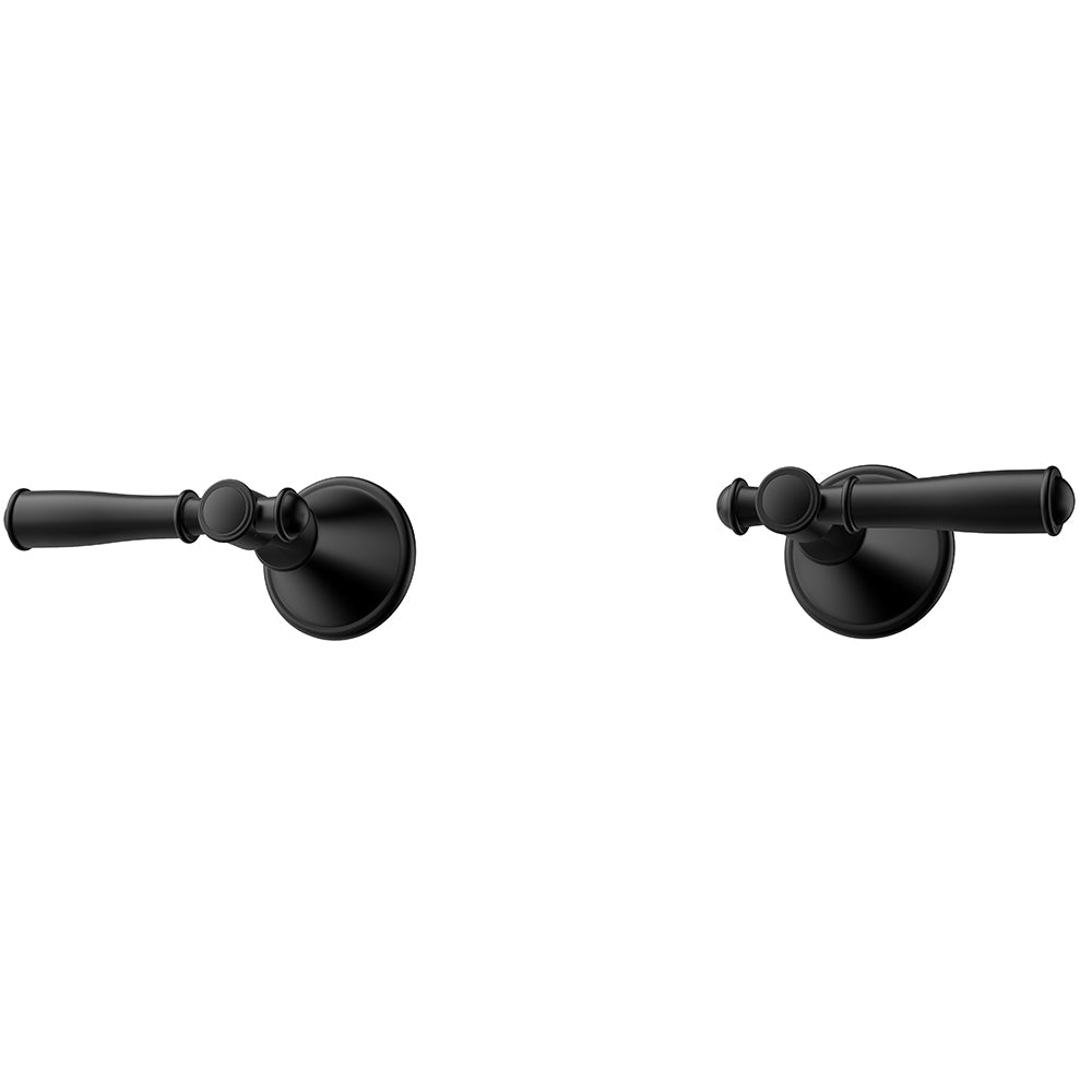 Clasico Vintage Wall Top Assemblies in Matt Black - PCK90NZ02LF-MB