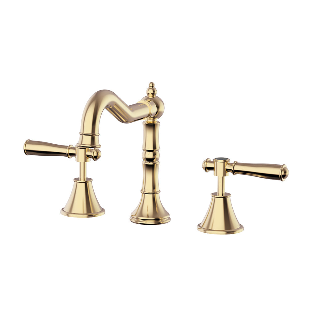 Clasico Vintage Basin Set in Brushed Gold - PCK90NZ04LF-BG