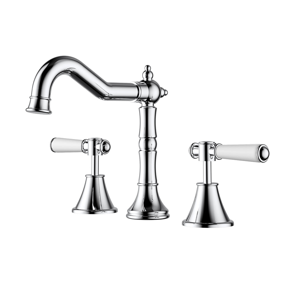 Clasico Vintage Basin Set Ceramic Handle - PCK90NZ04ALF
