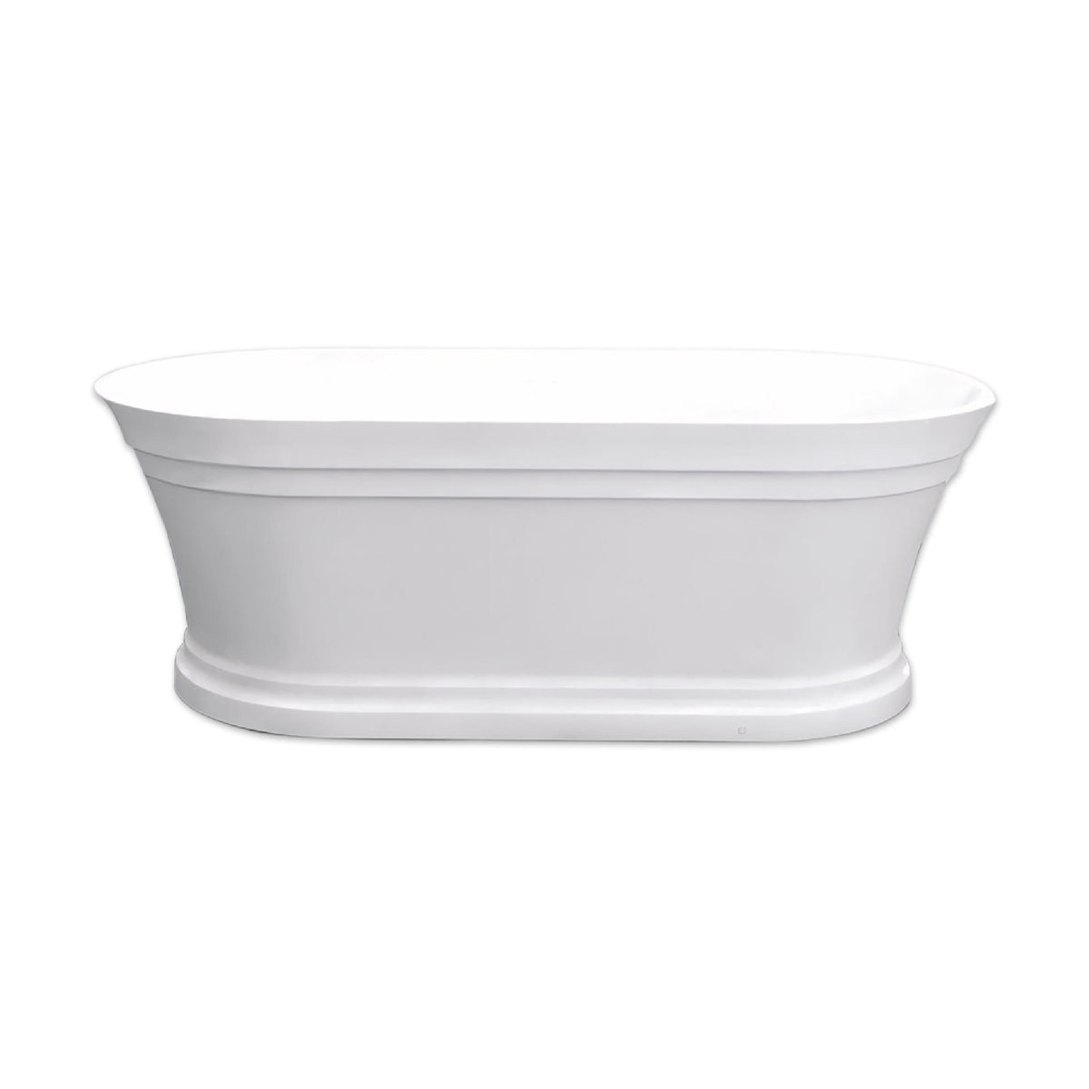 1500mm Hampton Matt White Freestanding Bath 5045-1500mm