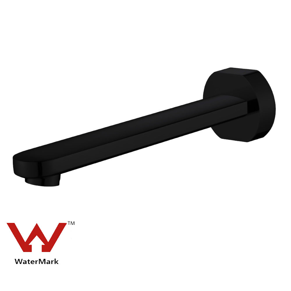 Cora Bath Spout Matt Black PHD1015-B