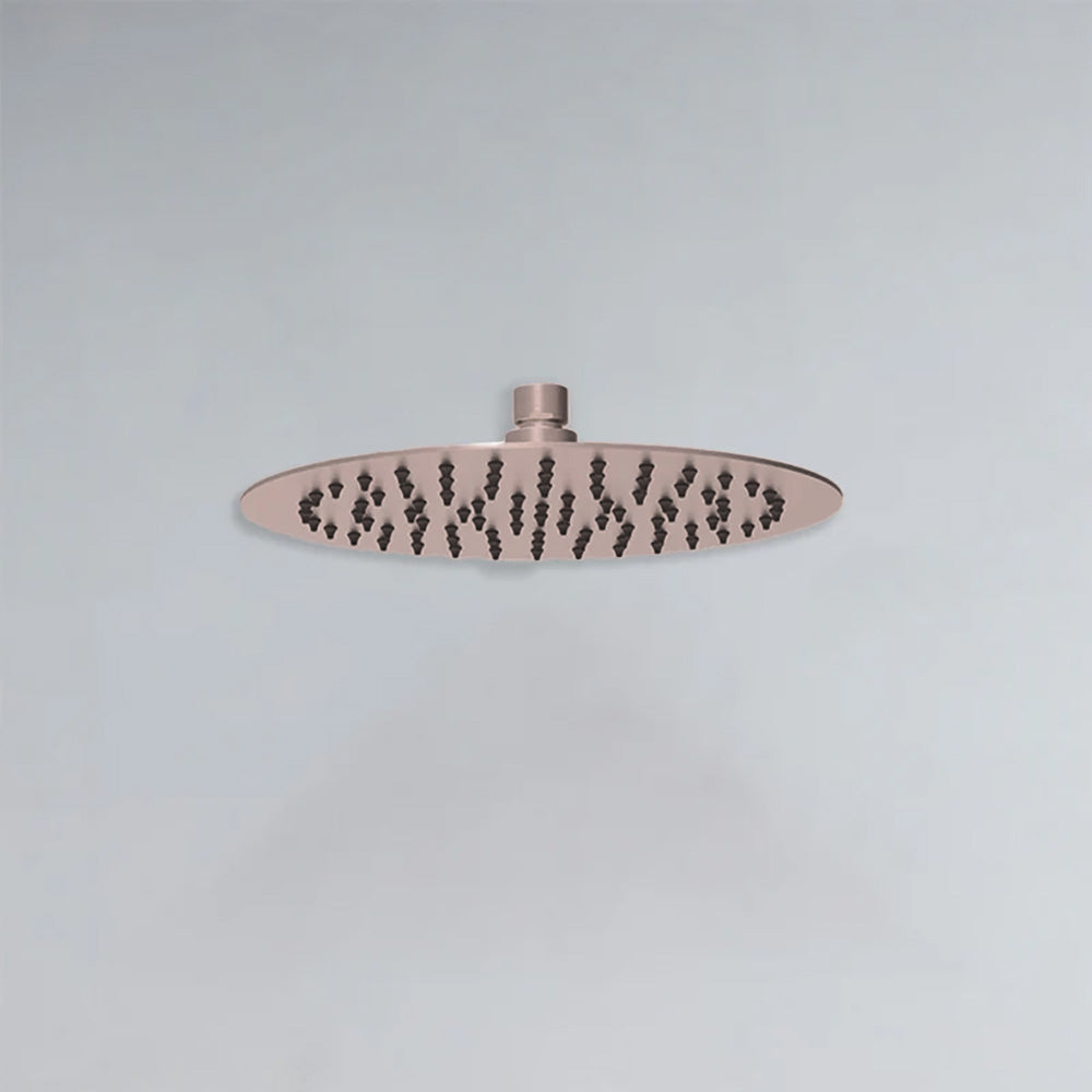 Dove Round SS Shower Head 250mm Brush Bronze - PRS0901N-R-BB