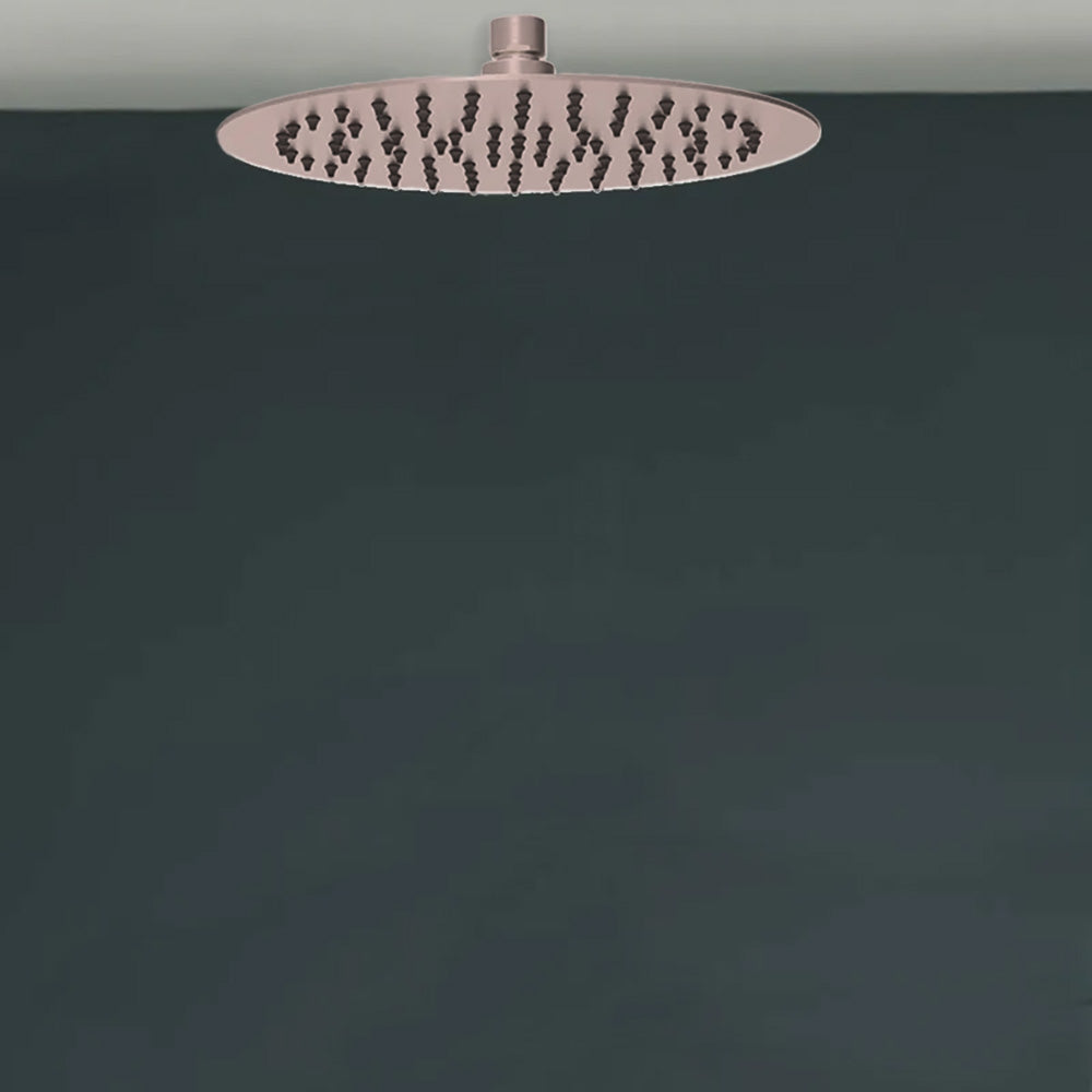Dove Round SS Shower Head 250mm Brush Bronze - PRS0901N-R-BB