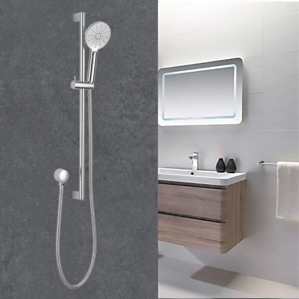 Cora Sliding Shower Rail Chrome PSH036