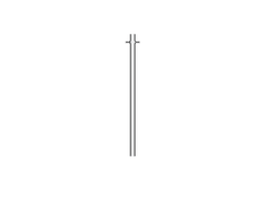 Allegra T-Bar Vertical Heated Towel Rail JY-12V-RVHT-CH