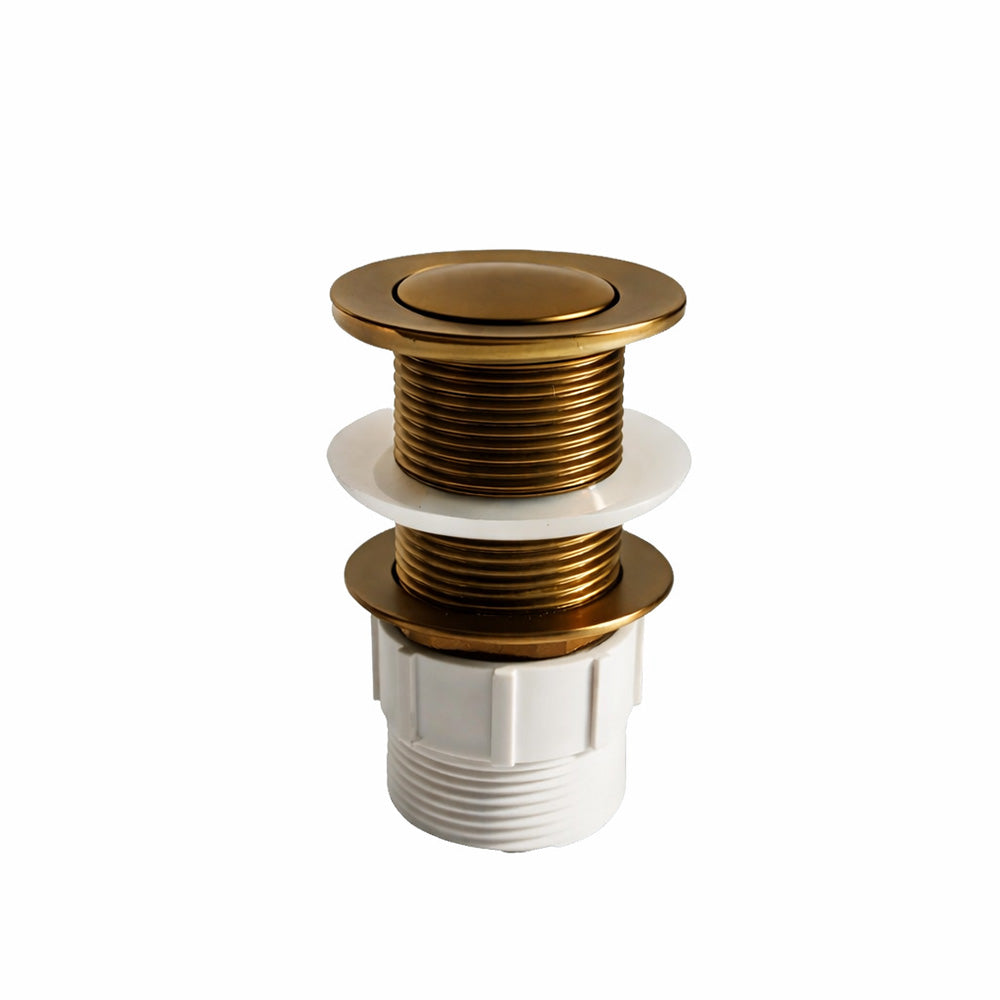Antique Brass Pop-Up Waste WITH Over Flow 32mm 107-32