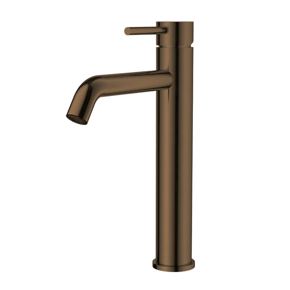 Antique Brass Tall Basin Mixer WB1022HF