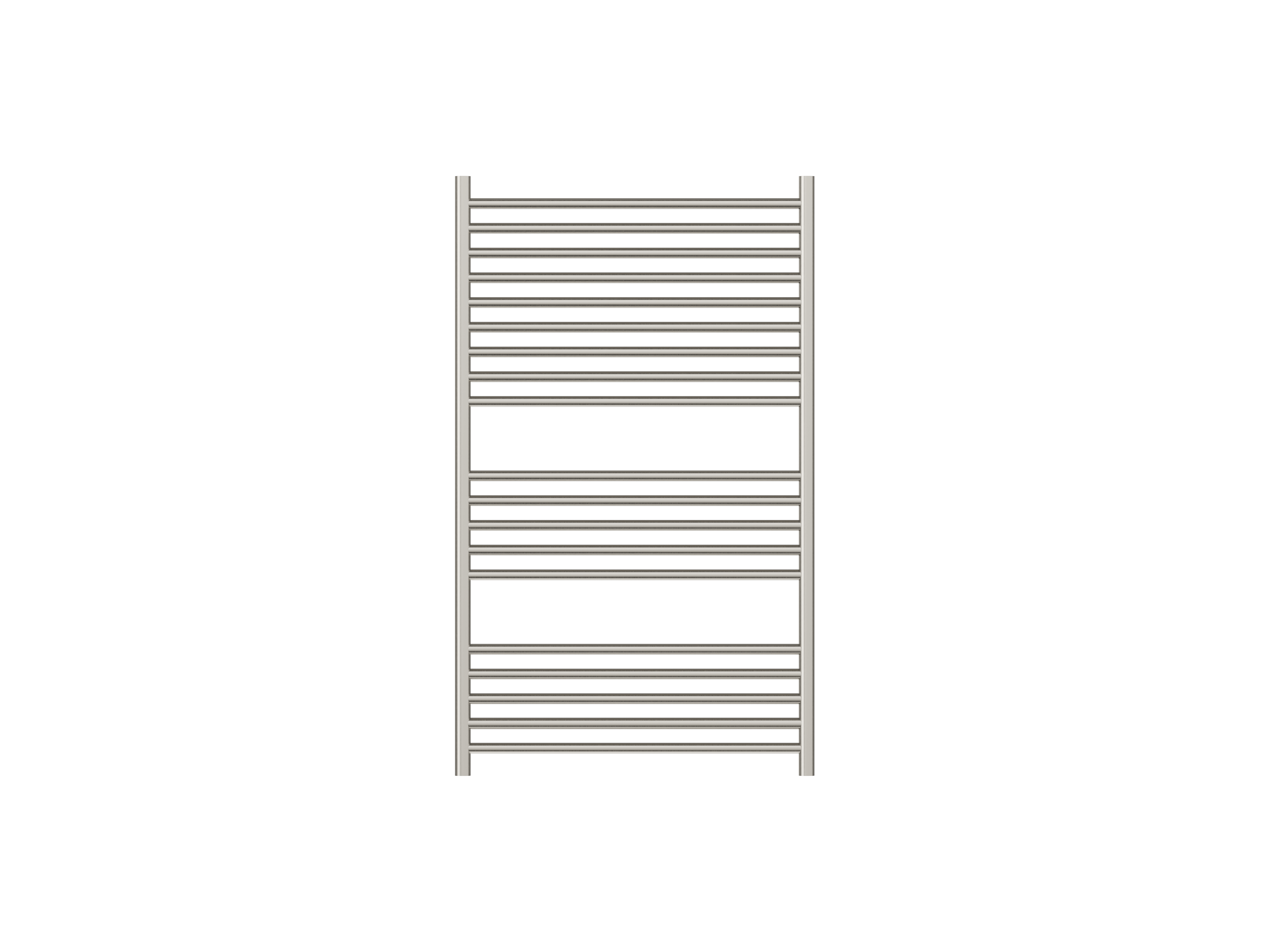 Allegra 19 Bar Wide Heated Towel Rail JY-3319WIDE-BN