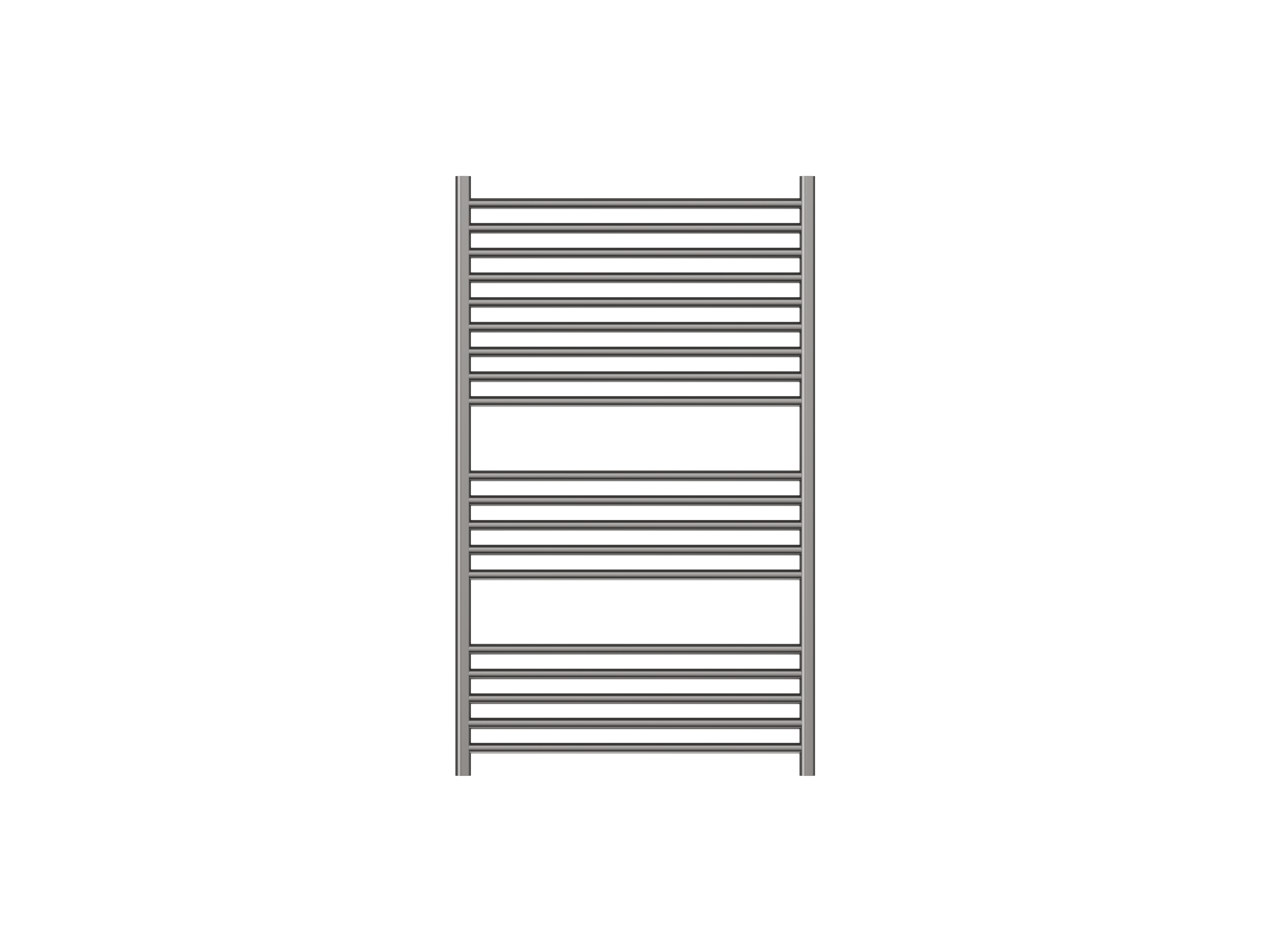 Allegra 19 Bar Wide Heated Towel Rail JY-3319WIDE-GM
