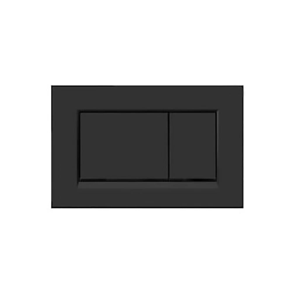 ABS Square Flush Buttons for Geberit Sigma Matt Black