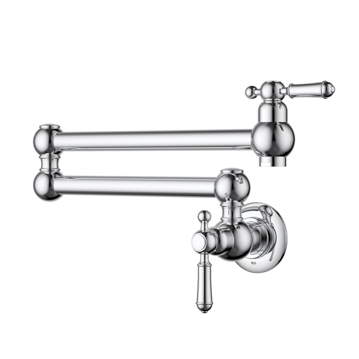 Clasico Kitchen Wall Pot Filler Lead Free - Chrome HYB868-106LF