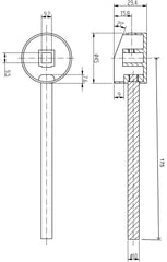 Disable Sink Mixer Handle PHD-002